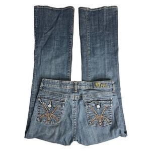Womens Kut From The Kloth Blue Jeans Size 10 #61954